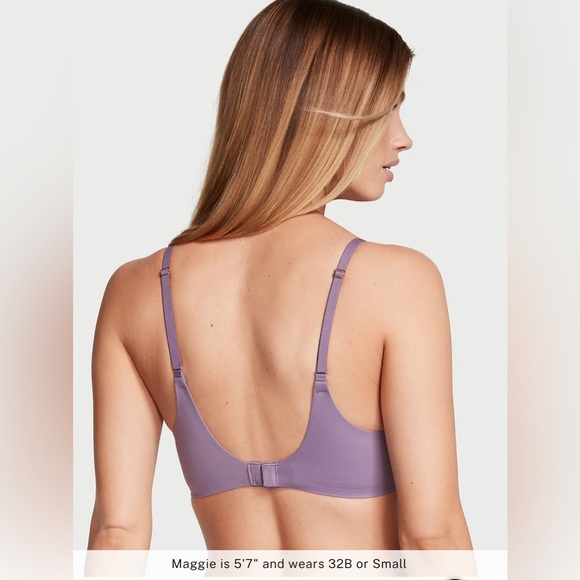 🆕 VICTORIA’S SECRET VS LOVE CLOUD PUSH-UP PLUNGE BRA PURPLE 38D - Picture 2 of 10